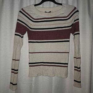 Express Ribbed Knit Top